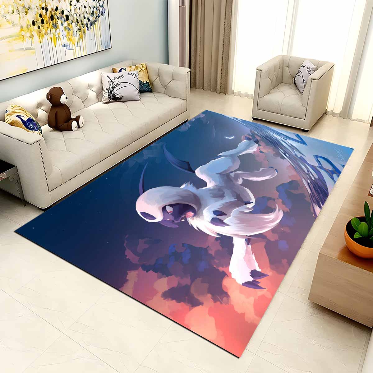 Absol Pokmon Teppich – Bild 2