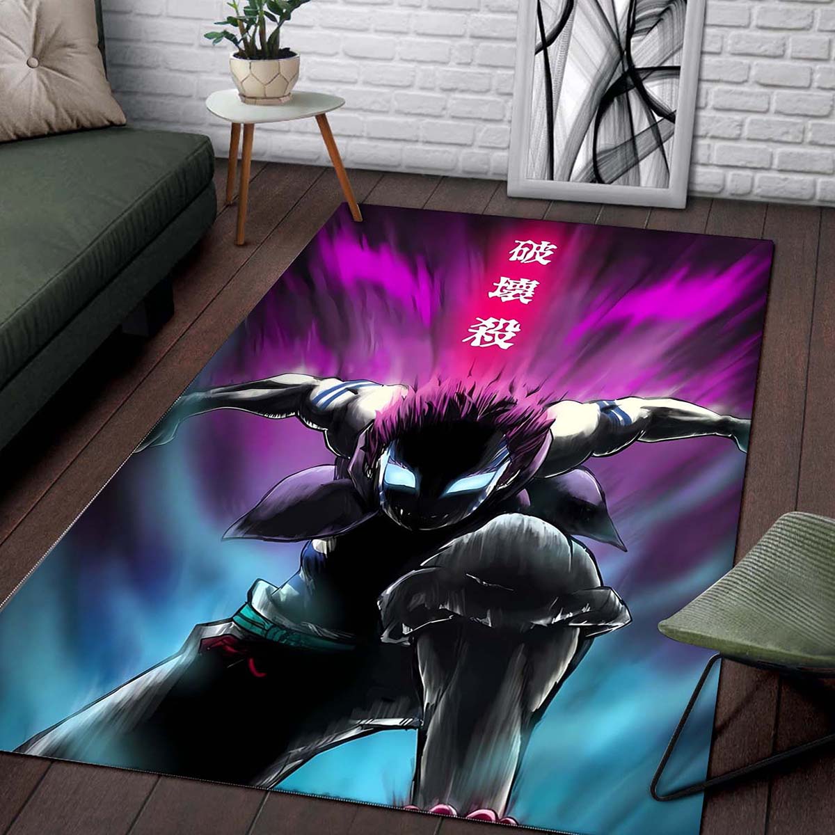 Akaza - Kimetsu No Yaiba Demon Slayer Teppich – Bild 2