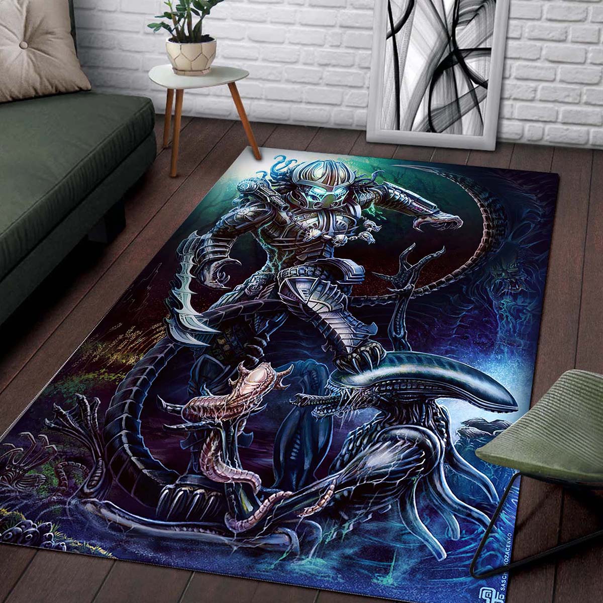 Aliens Vs Predator Teppich – Bild 2