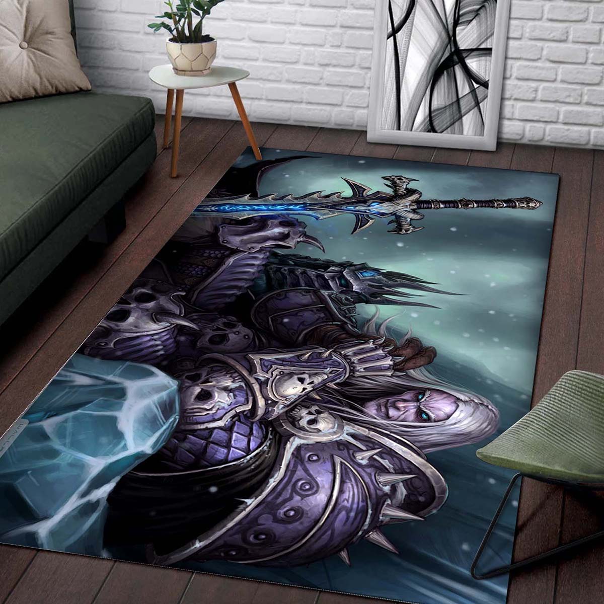 Arthas Menethil The Frozen Throne Teppich – Bild 2