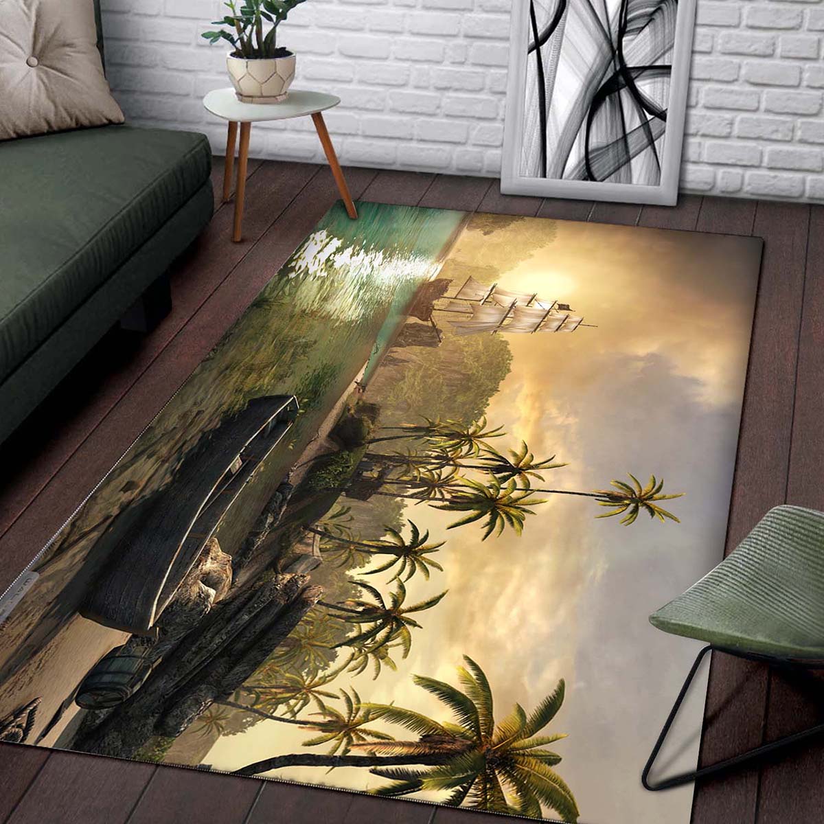 Assassins Creed Iv Black Flag 13 Teppich – Bild 2
