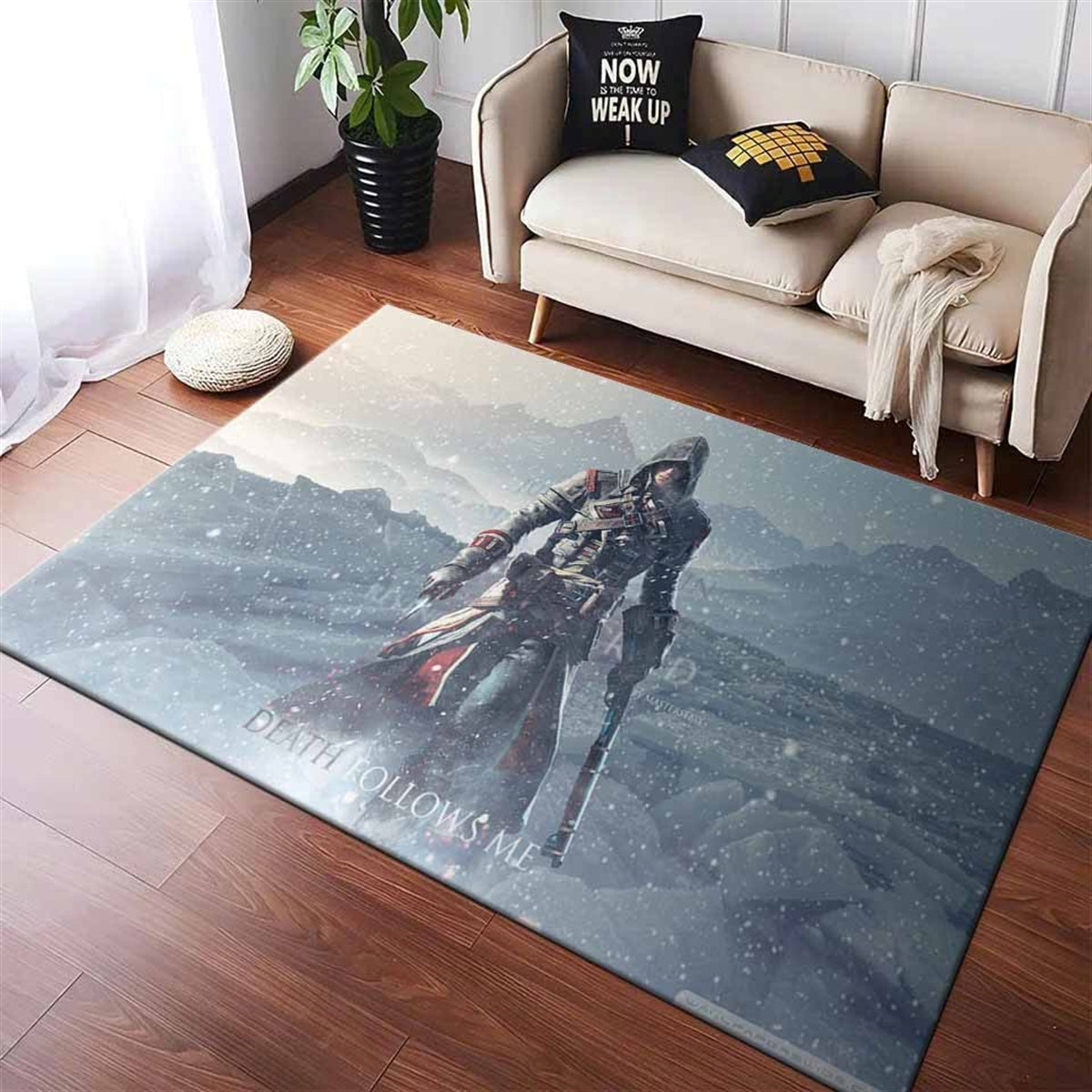 Assassins Creed Rogue Death Follows Me Teppich