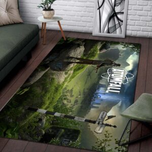 Alternative view of Atomfall Key Art Teppich
