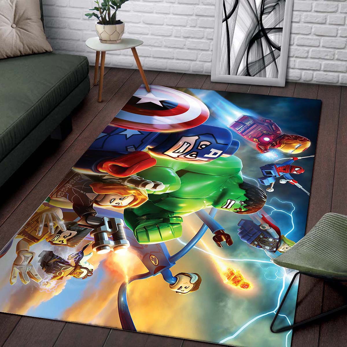 Avengers lego Teppich – Bild 2