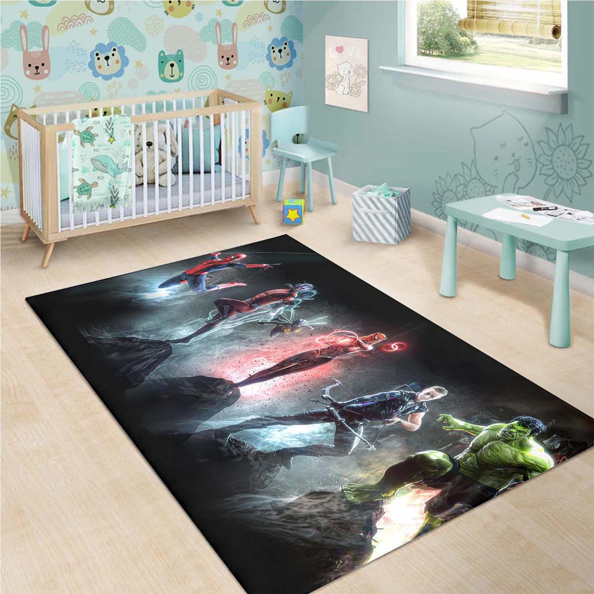 Avengers Marvel 1 Teppich – Bild 3