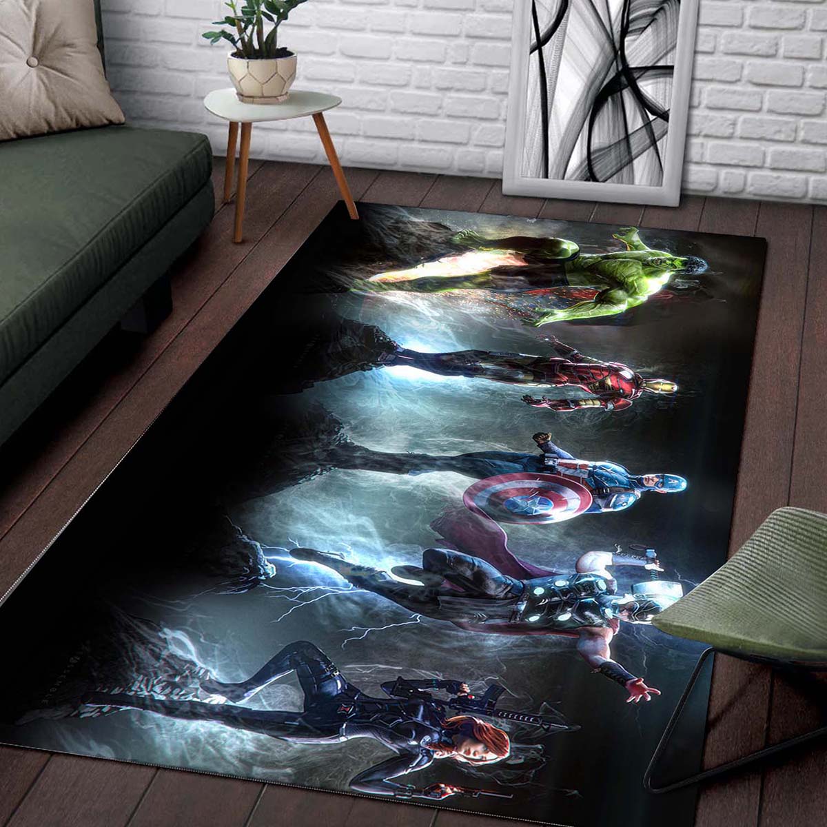 Avengers Marvel 2 Teppich (New) – Bild 2