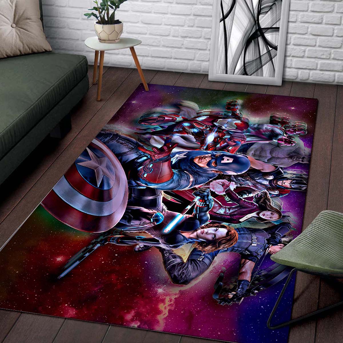 Avengers Marvel 5 Teppich (New) – Bild 2