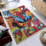 Bandes Dessines Spiderman Marvel Teppich
