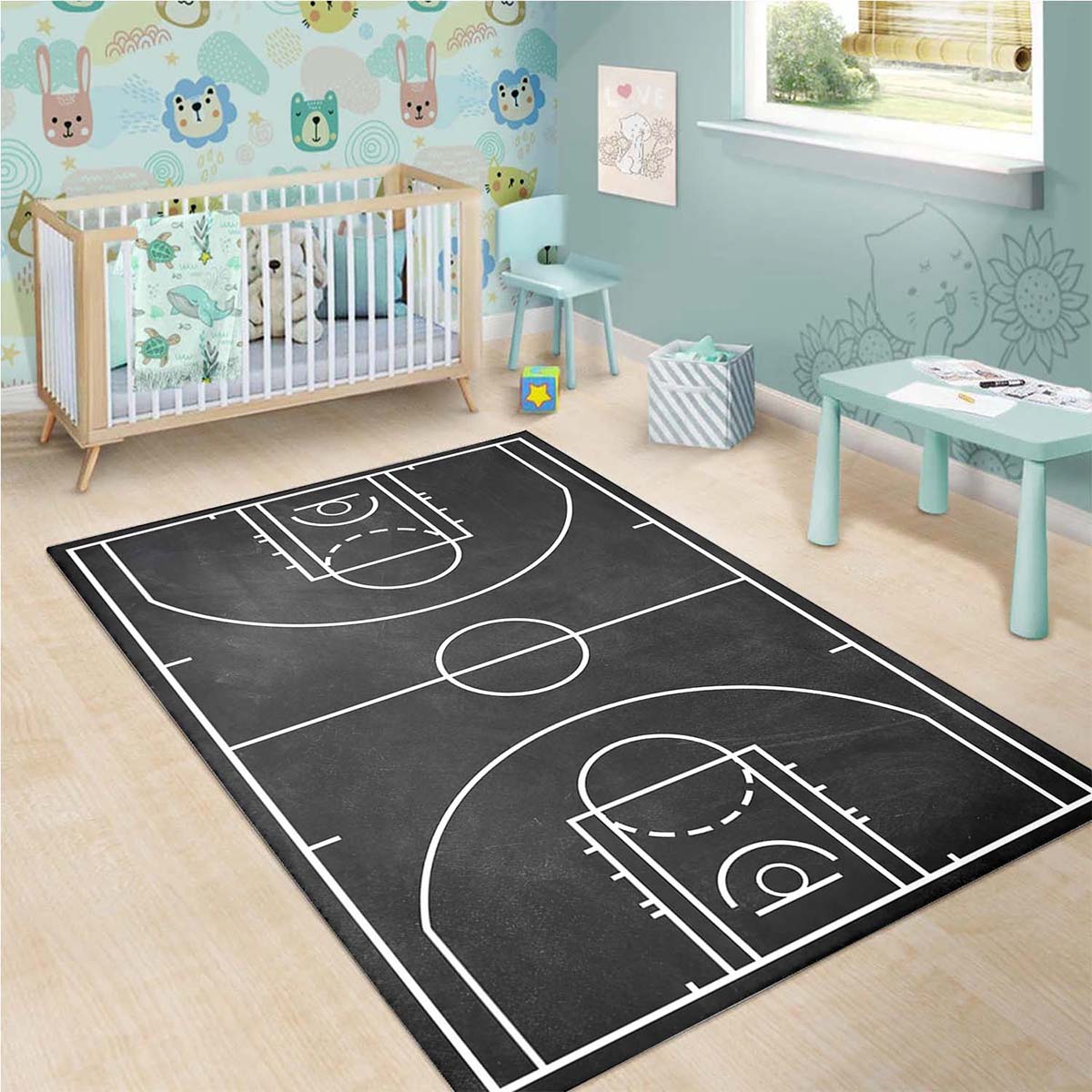 Basketball Yard Teppich – Bild 3
