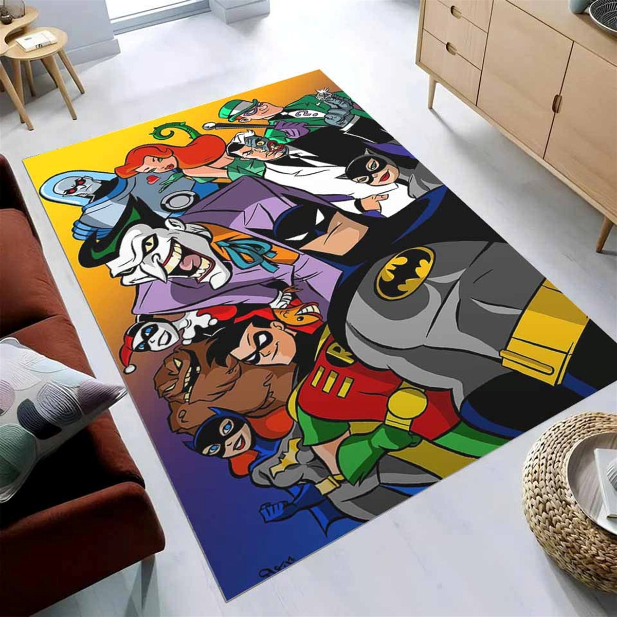 Batman Dc Comics Superhero Teppich