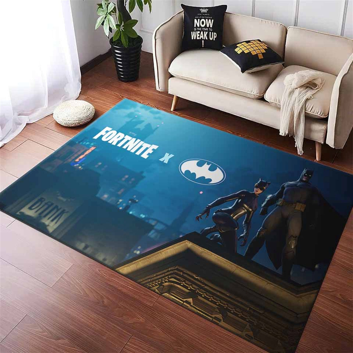 Batman X Fortnite Teppich