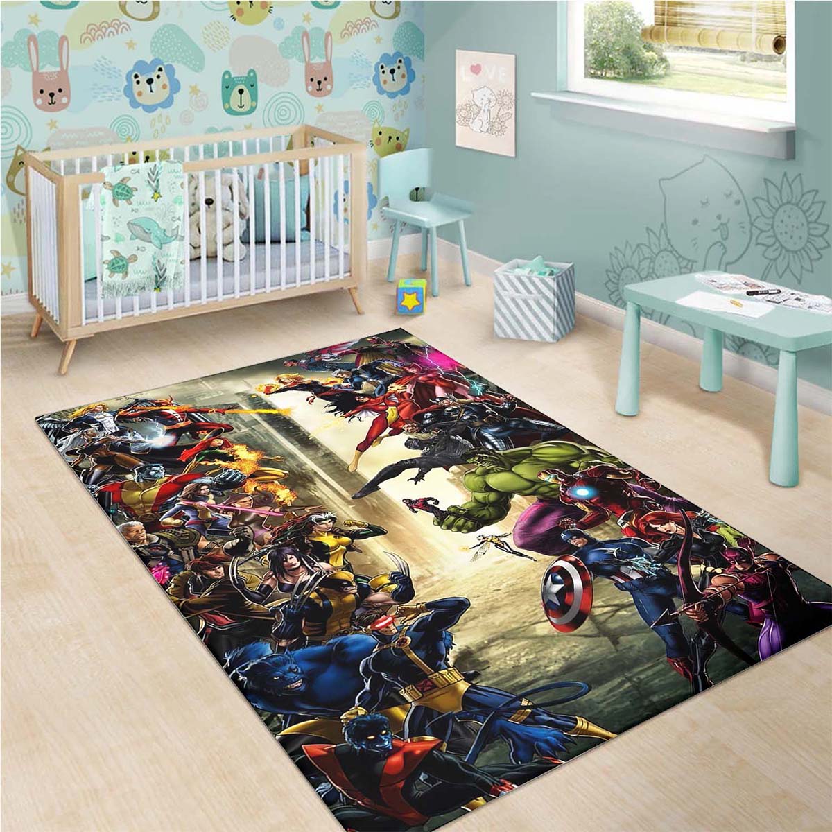 Battle Xmen Gegen Avengers Teppich – Bild 3