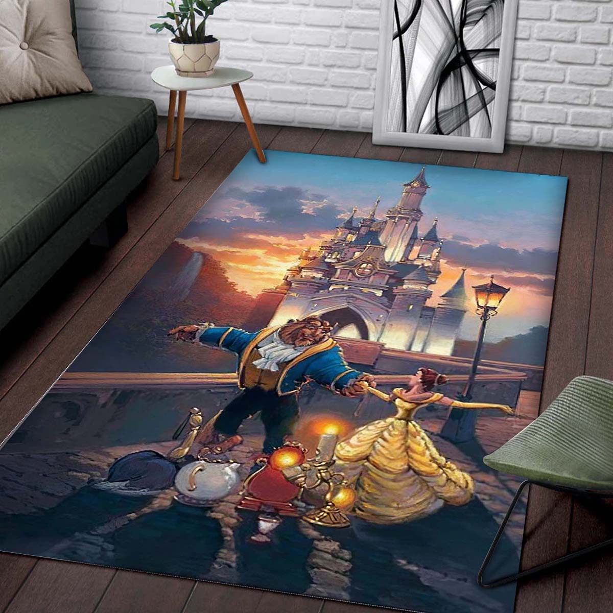 Beauty And The Beast Teppich – Bild 2