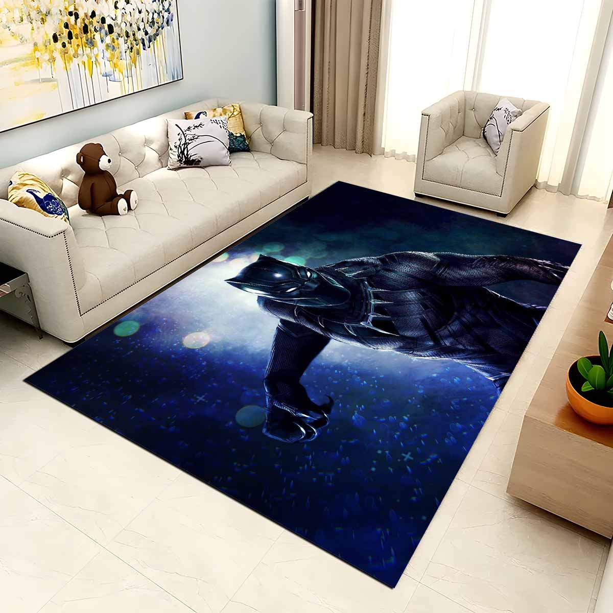 Black Panther Marvel 1003 Teppich – Bild 2