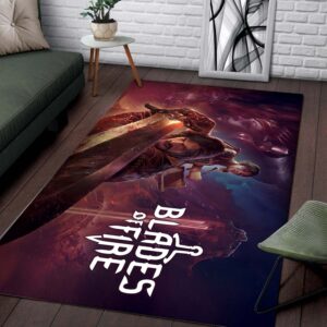 Alternative view of Blades Of Fire Key Teppich