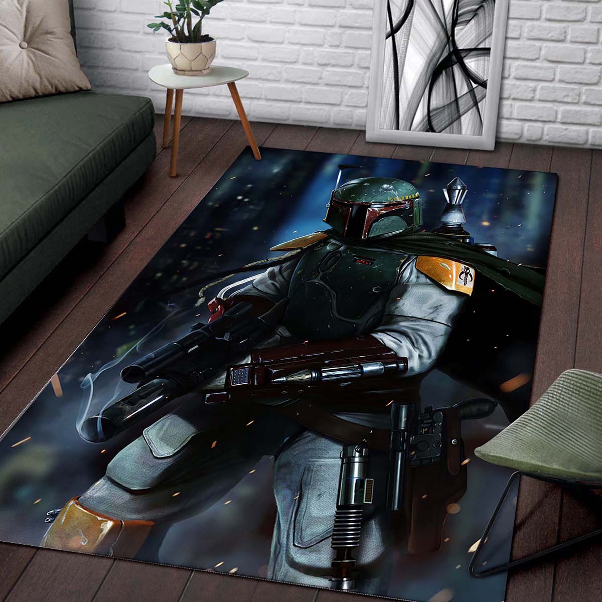 Boba Fett Wie Sie Star Wars Wnschen Teppich – Bild 2
