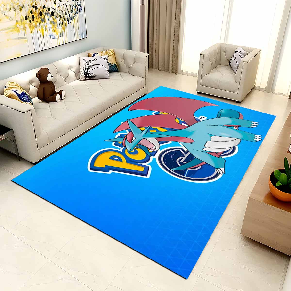 Brutalanda-Pokmon-Salamence-Pokemon-Teppich – Bild 2