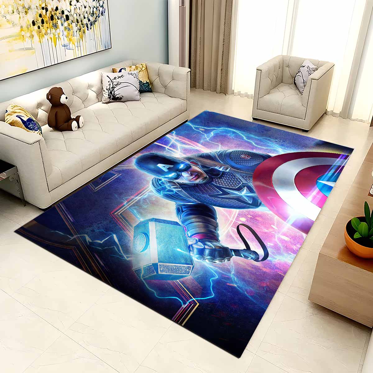Captain-America-Marvel-03-Teppich – Bild 2