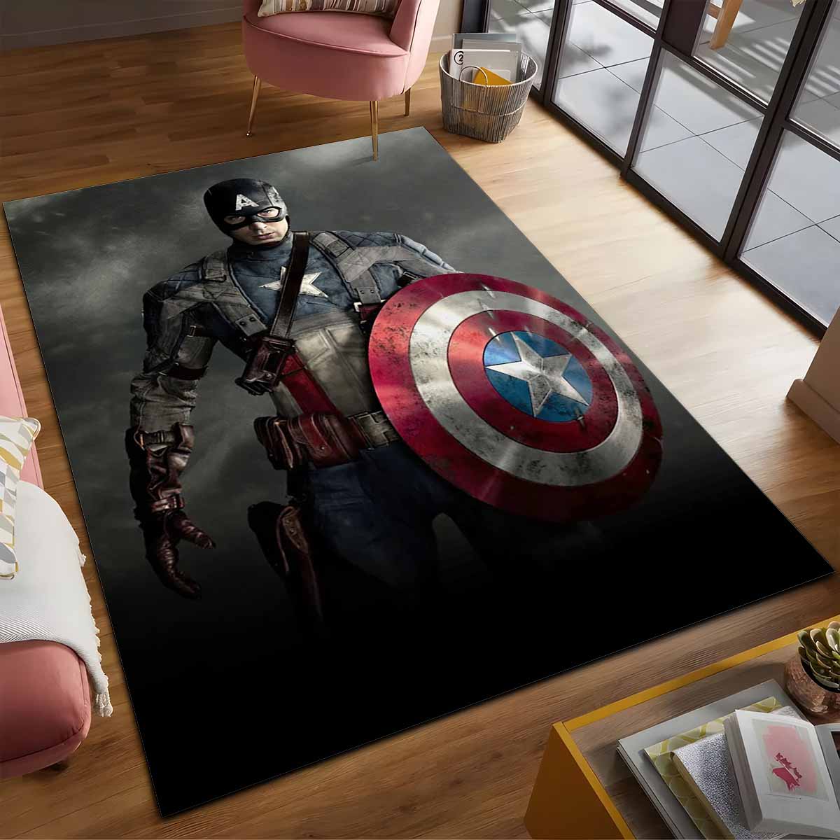 Captain America Marvel 06 Teppich – Bild 2