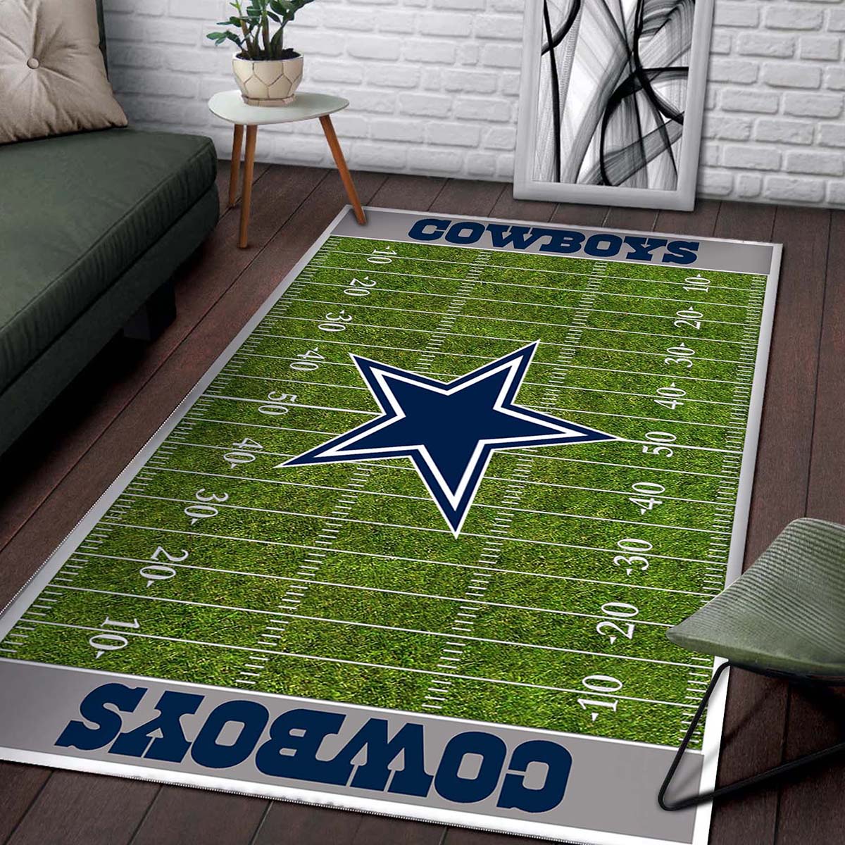 Dallas Cowboys Fuballmannschaft Teppich – Bild 2