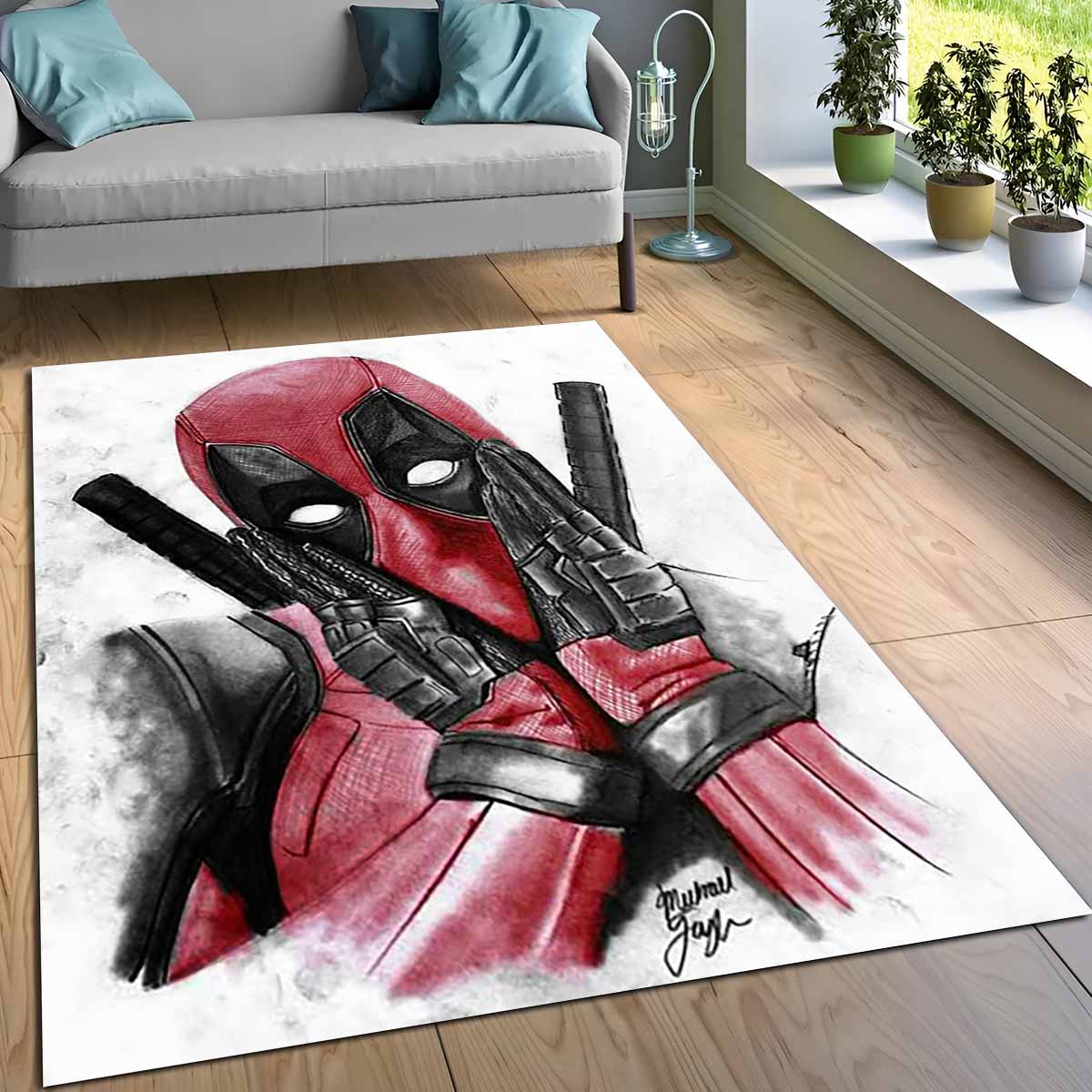 Deadpool 17 Teppich – Bild 3