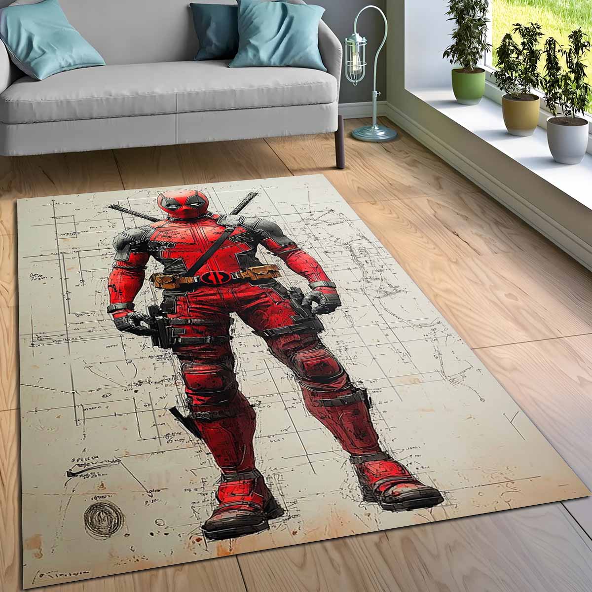 Deadpool 24 Teppich – Bild 3