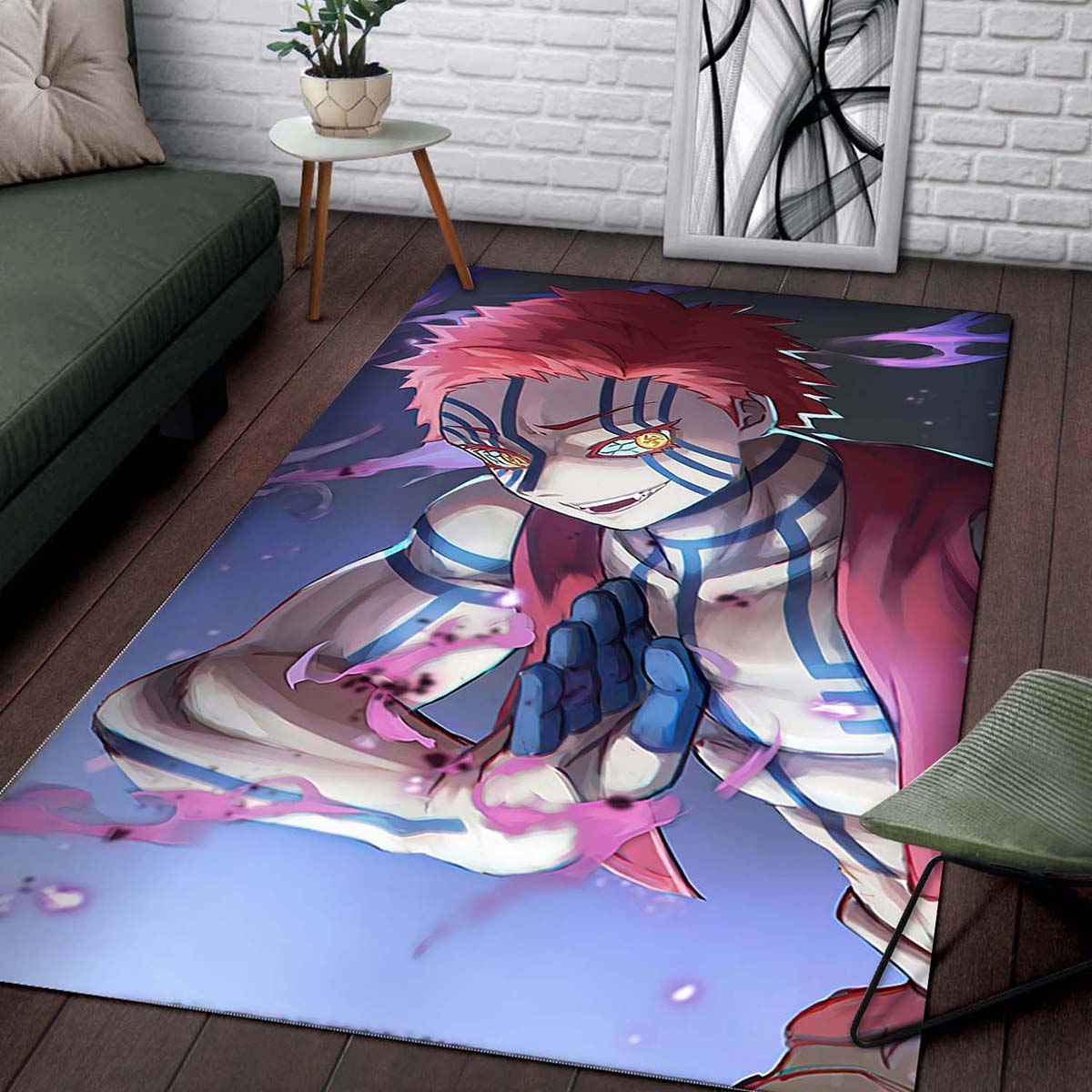 Demon Slayer Akaza Fighter Spirit Teppich – Bild 2