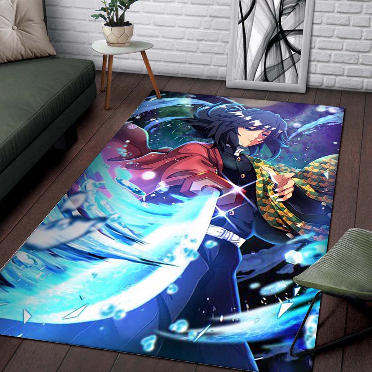 Demon Slayer Giyu Tomioka 1 Teppich – Bild 2