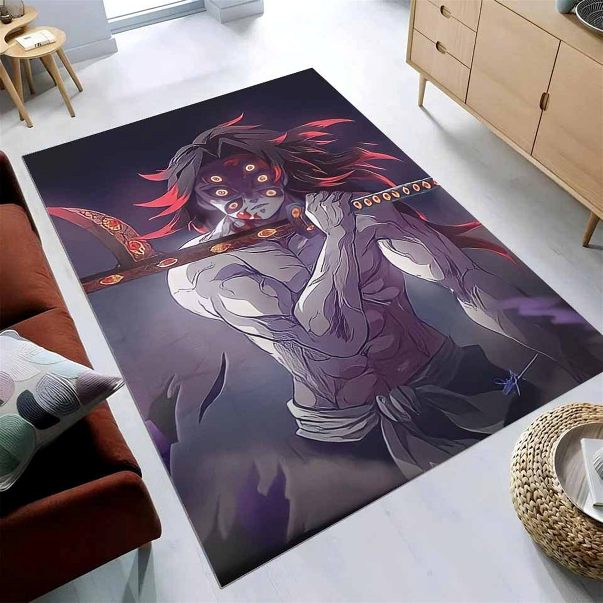 Demon Slayer Kokushibo 10 Teppich