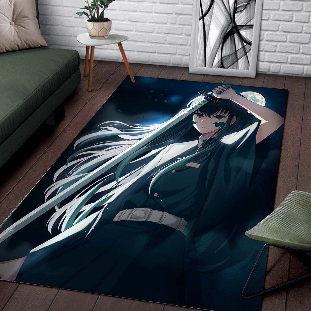 Demon Slayer Muichiro Tokito 10 Teppich – Bild 2