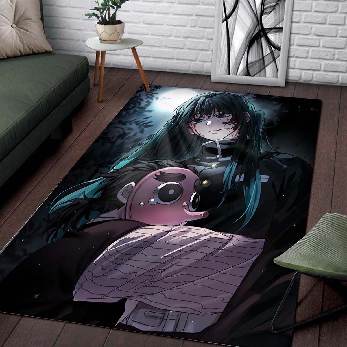Demon Slayer Muichiro Tokito Teppich – Bild 2