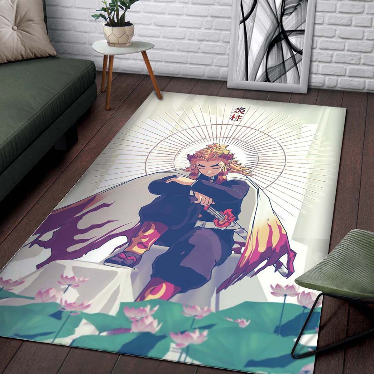 Demon Slayer Rengoku Teppich – Bild 2