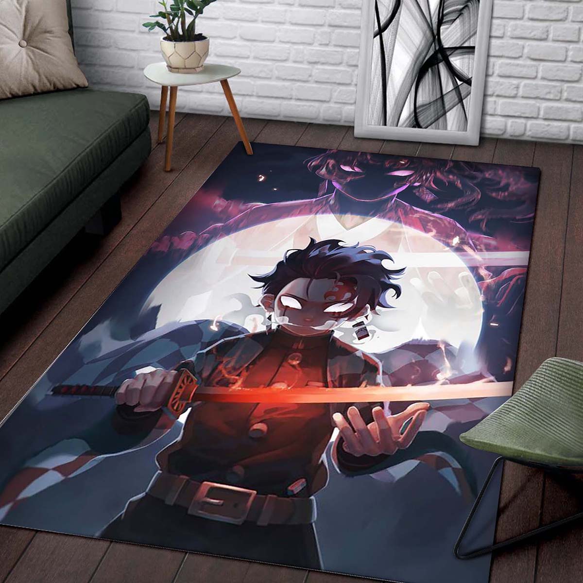 Demon Slayer Tanjiro Kamado 7 Teppich – Bild 2