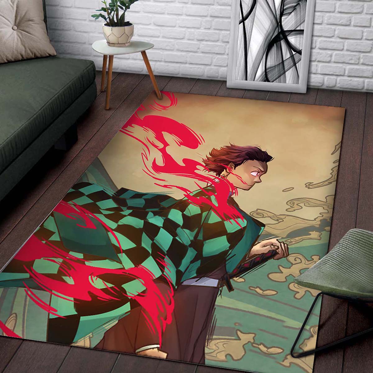 Demon Slayer Tanjiro Kamado Teppich – Bild 2