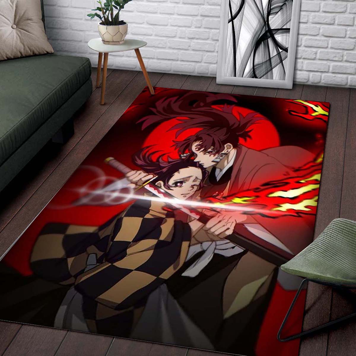 Demon Slayer Yoriichi Tsugikuni 6 Teppich – Bild 2