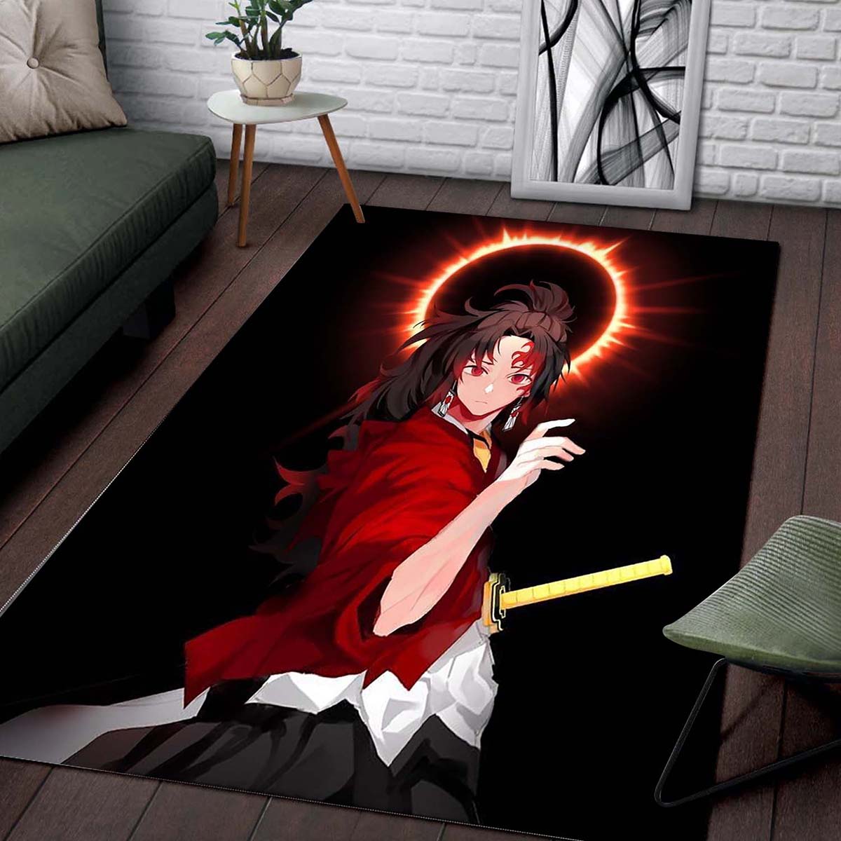 Demon Slayer Yoriichi Tsugikuni 7 Teppich – Bild 2