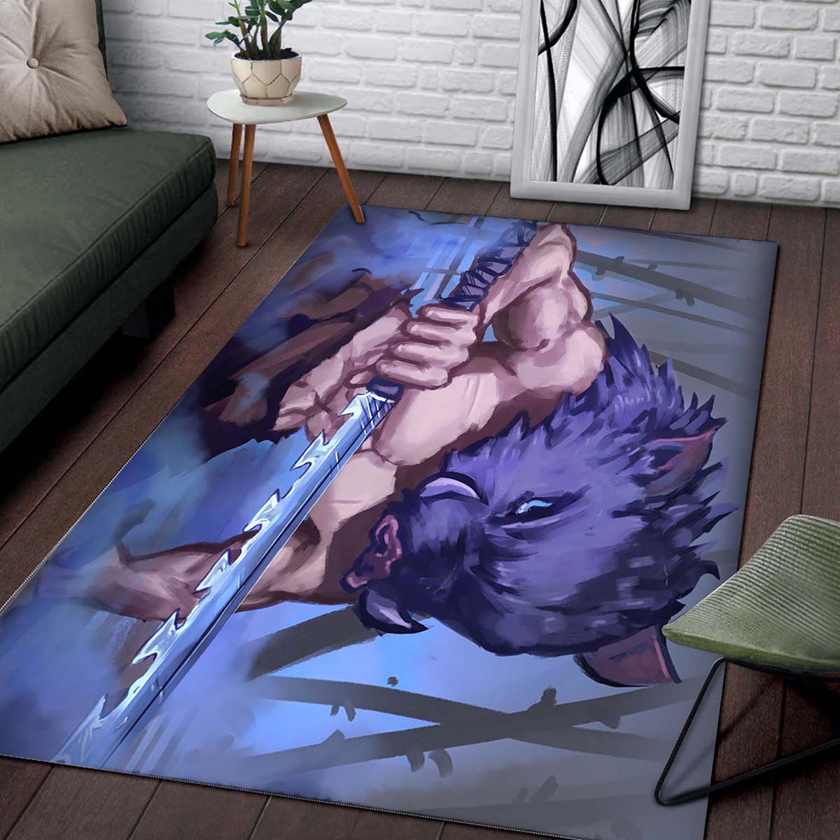 Demon Slayer Inosuke Teppich – Bild 2