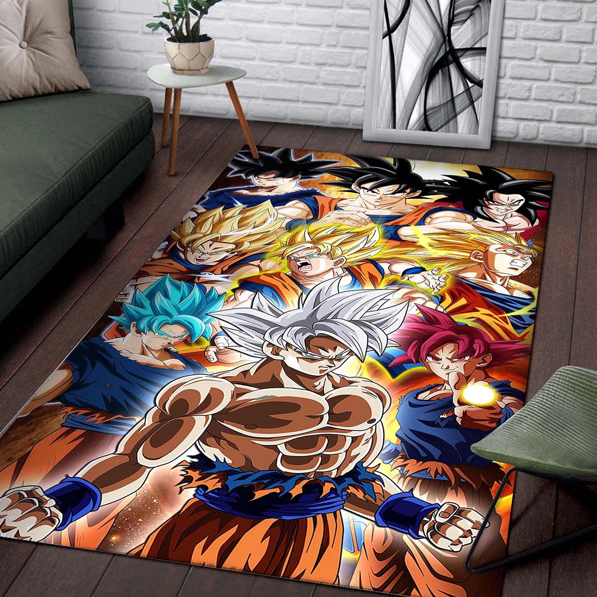 Dragon Ball Son Goku 191013 Teppich – Bild 2