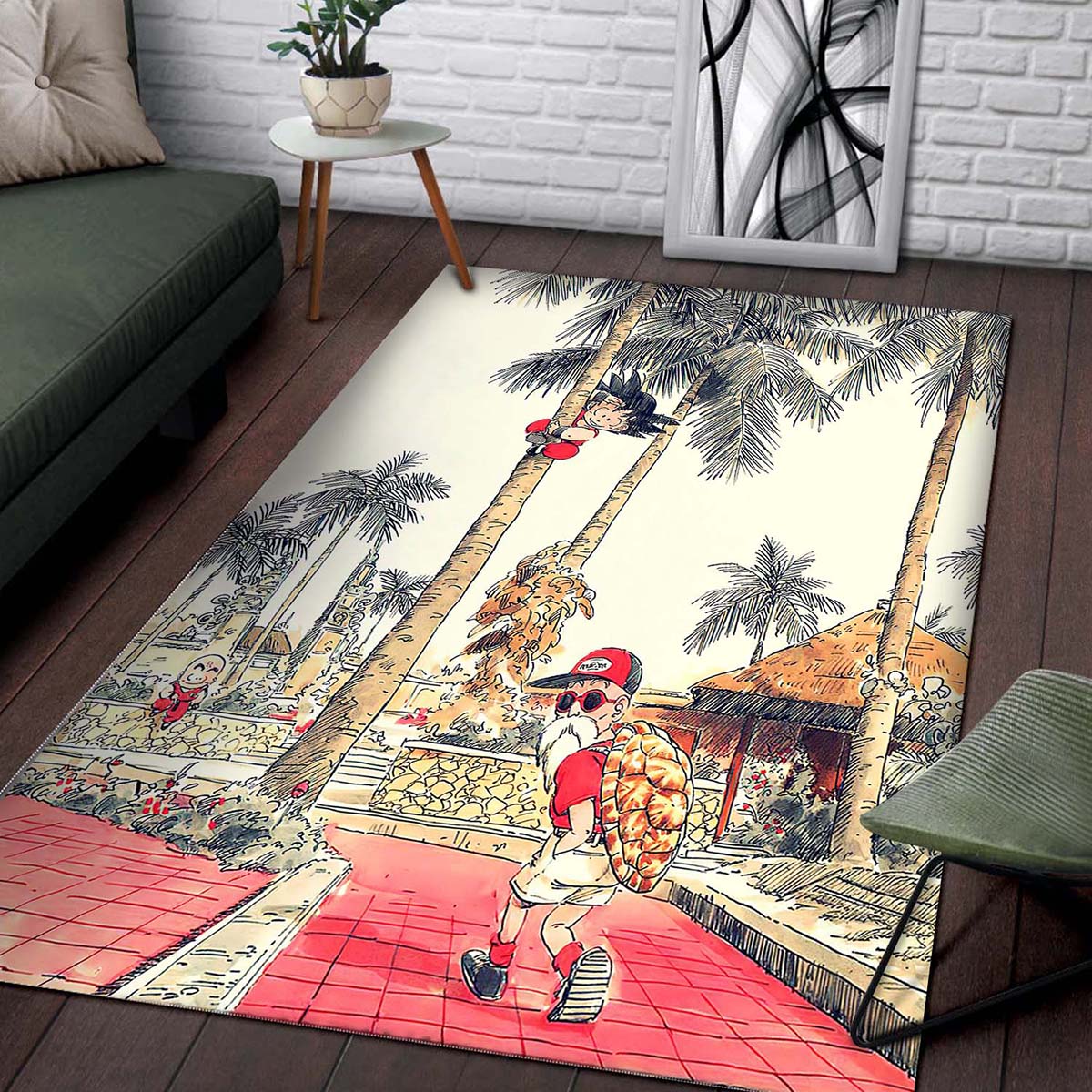 Dragon Ball Z Goku Kids Teppich – Bild 2