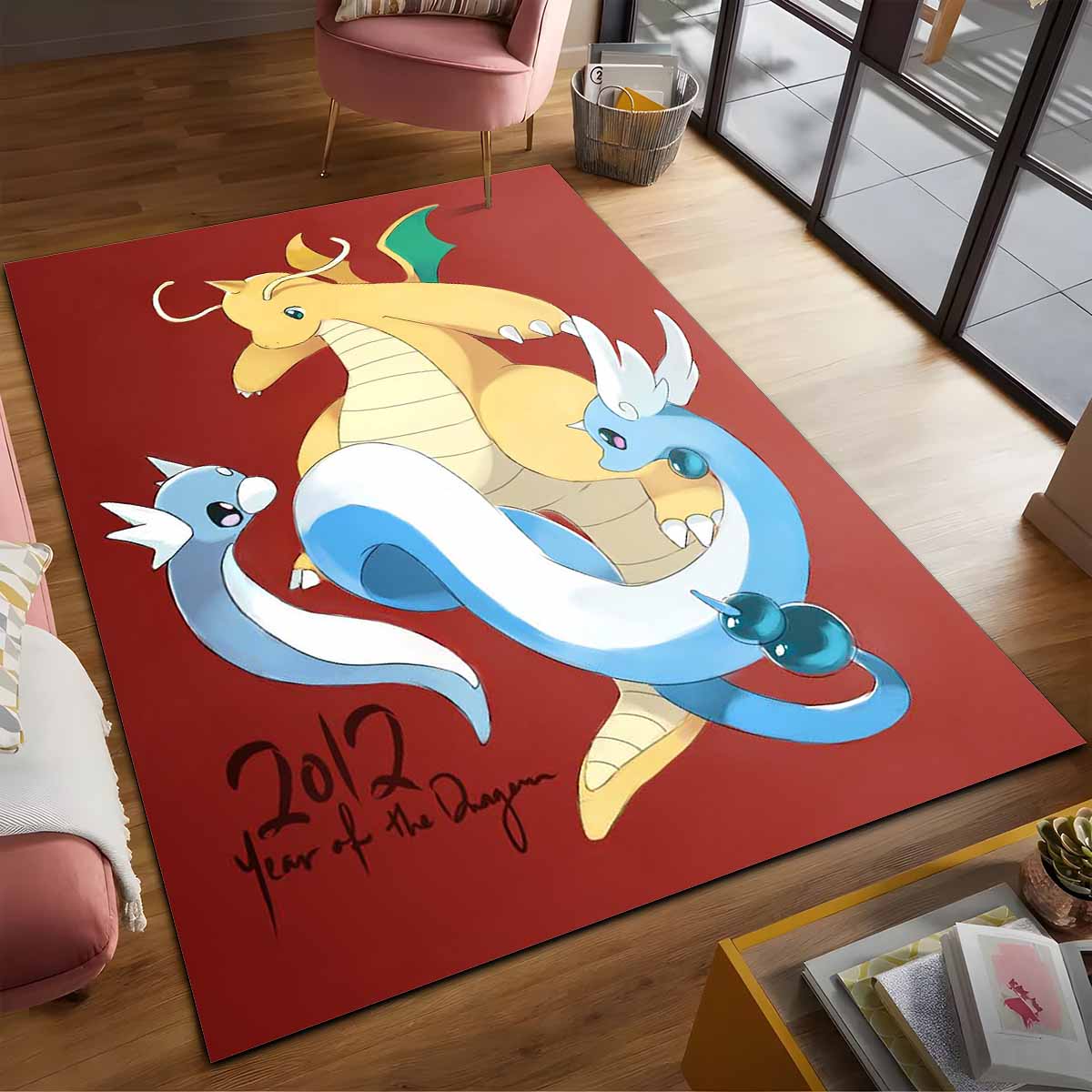 Dragoran Pokmon Dragonite Pokemon 6 Teppich – Bild 2