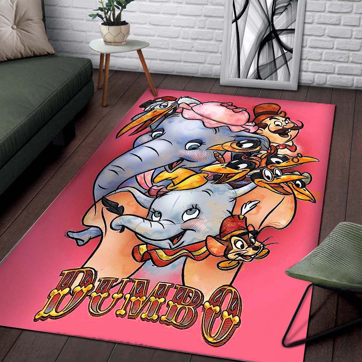 Dumbo And Friend Teppich – Bild 2