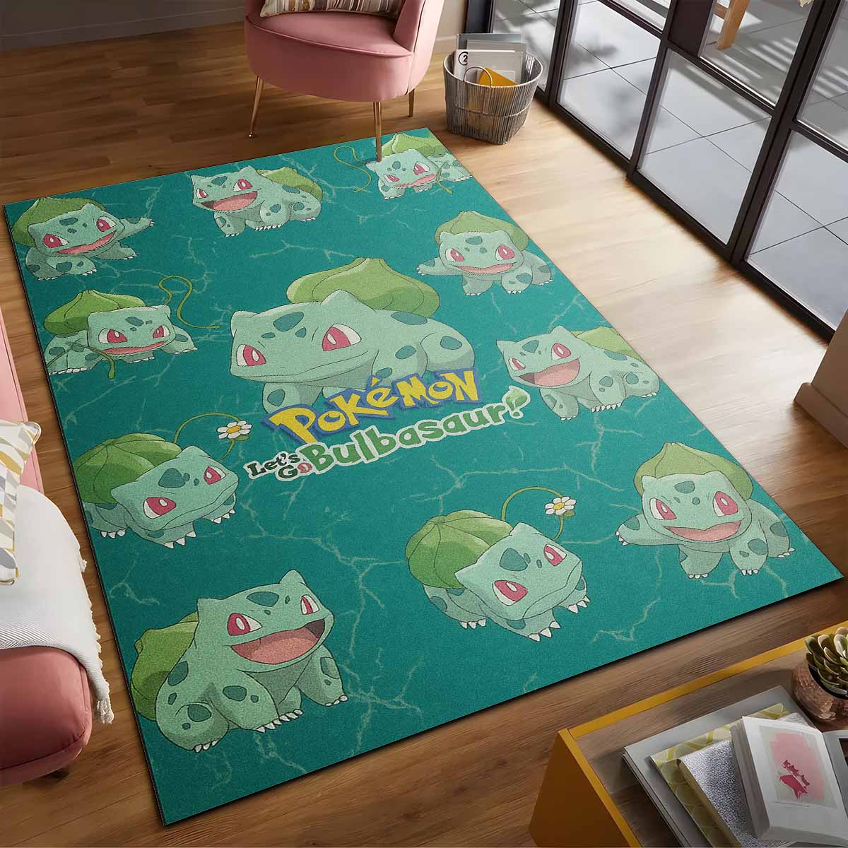 Bisasam Pokémon - Bulbasaur Pokemon 2 Teppich – Bild 2