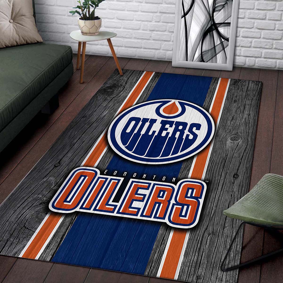 Edmonton Oilers Teppich – Bild 2