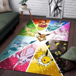 Alternative view of Eevee Pokemon 1 Teppich
