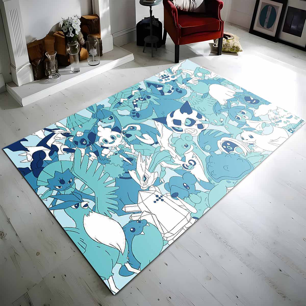 Eis Typ Pokmon Ice Type Pokemon Teppich