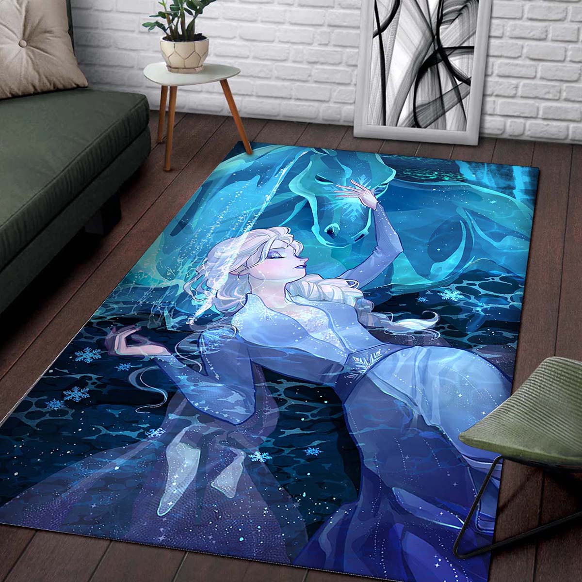 Elsa Frozen Disney Princess Disney Movies Teppich – Bild 2