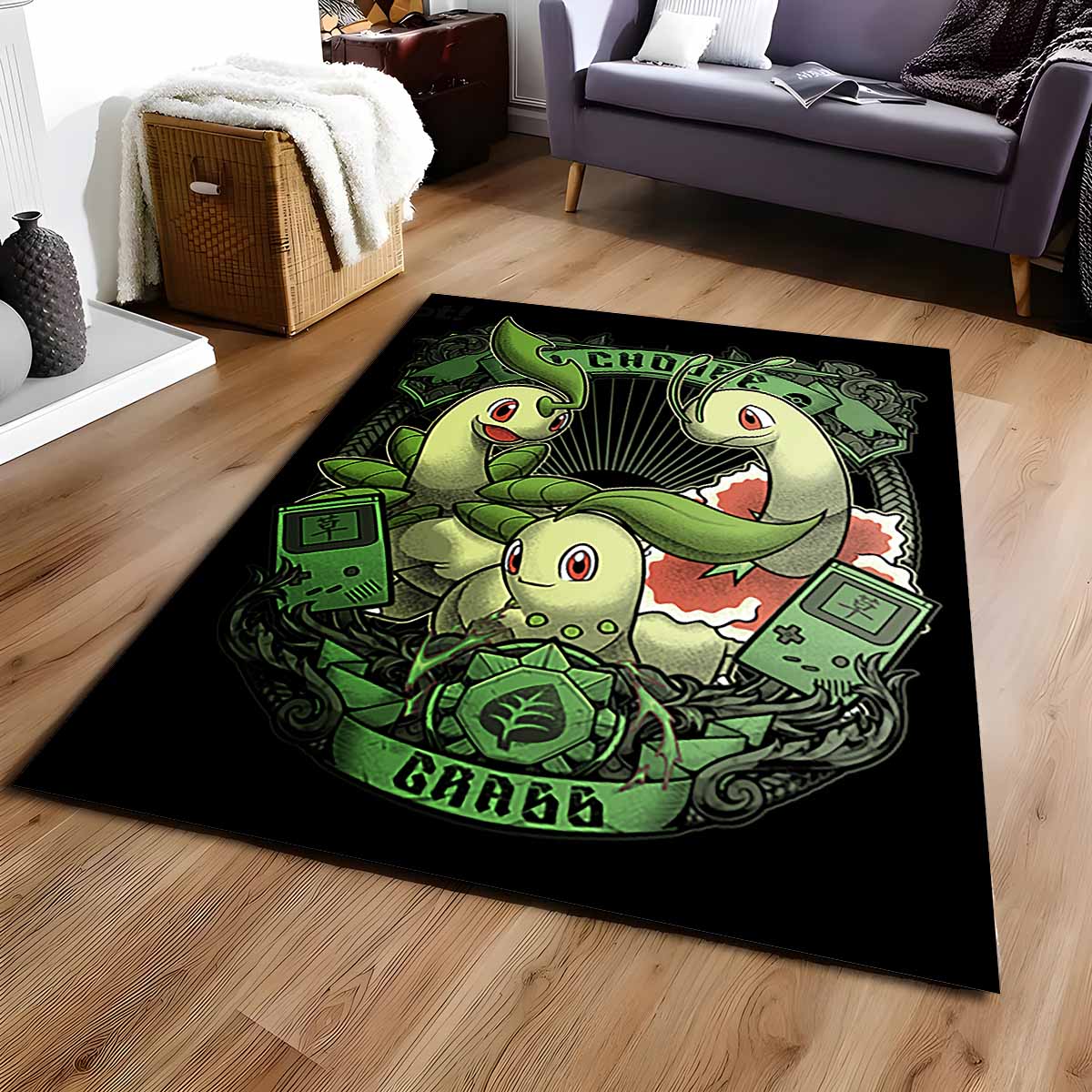 Endivie Gen 2 Pflanzen-pokmon Teppich