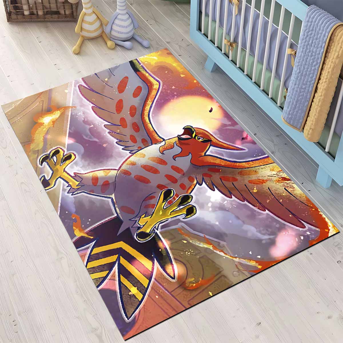 Fiaro Pokmon Talonflame Pokemon 2 Teppich – Bild 3