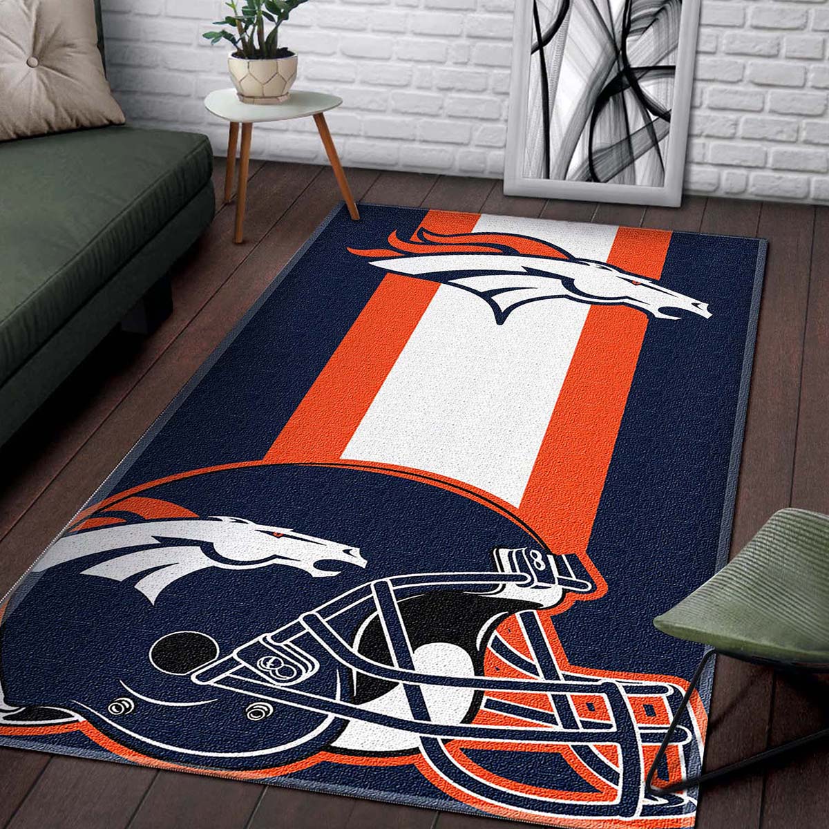 Football Denver Broncos Teppich – Bild 2