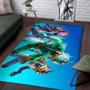 Alternative view of Fortnite Battle Royale Game Moisty Merman 4K Teppich